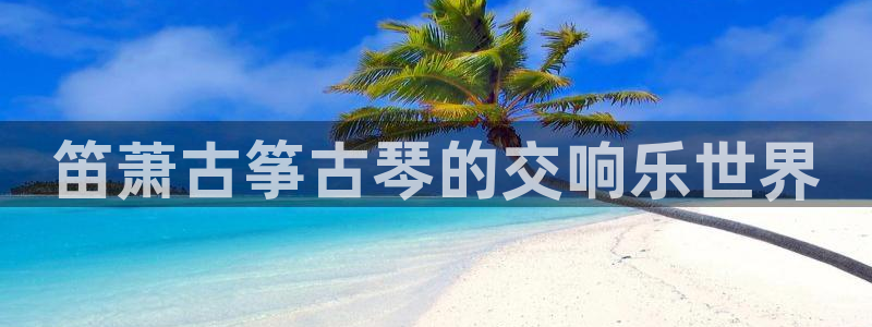 凯发k8国际官网可靠吗:笛萧古筝古琴的交响乐世界